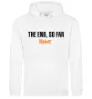 Женская толстовка (худи) Slipknot The end so far Белый фото