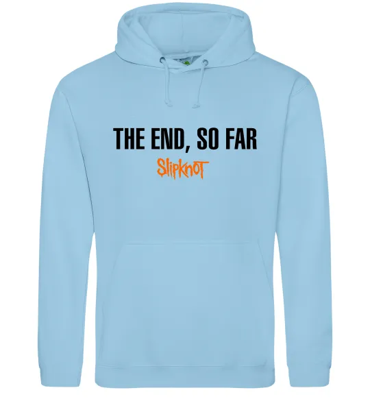 Жіноча толстовка (худі) Slipknot The end so far Блакитний фото