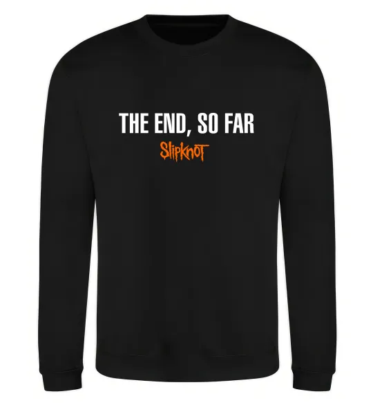 Світшот Slipknot The end so far Чорний фото