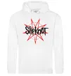 Чоловіча толстовка (худі) Slipknot Білий фото