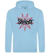 Чоловіча толстовка (худі) Slipknot Блакитний фото