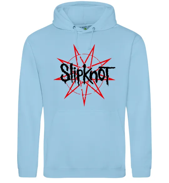 Жіноча толстовка (худі) Slipknot Блакитний фото