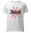 Чоловіча преміум футболка Slipknot Білий фото