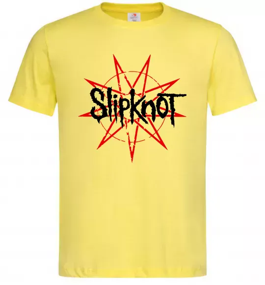 Чоловіча футболка Slipknot Лимонний фото