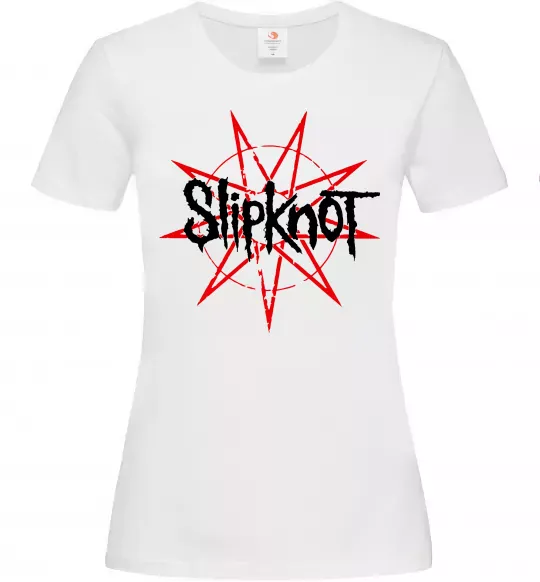 Жіноча футболка Slipknot Білий фото