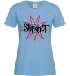 Жіноча футболка Slipknot Блакитний фото