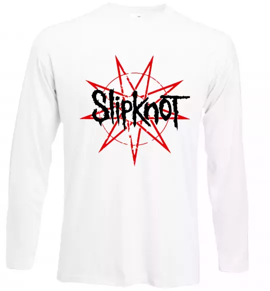 Лонгслів Slipknot Білий фото