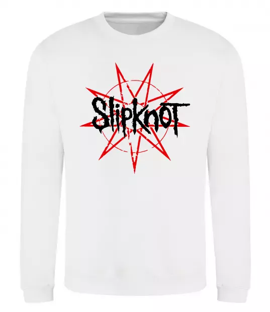 Свитшот Slipknot Белый фото