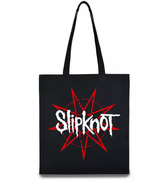 Еко-сумка Slipknot Чорний фото