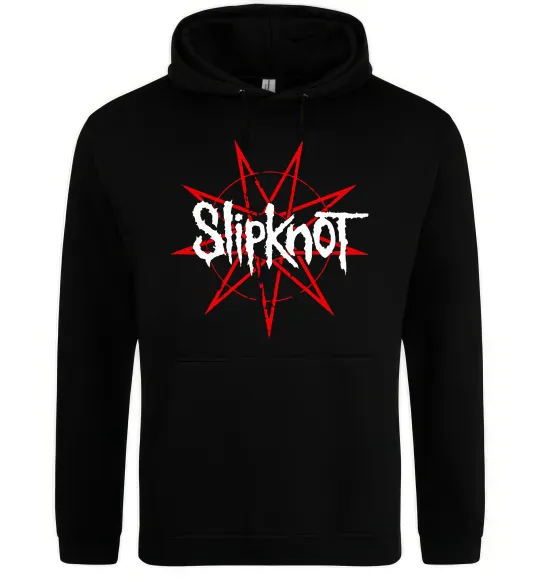 Чоловіча толстовка (худі) Slipknot Чорний фото