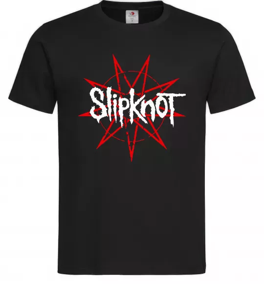 Чоловіча футболка Slipknot Чорний фото