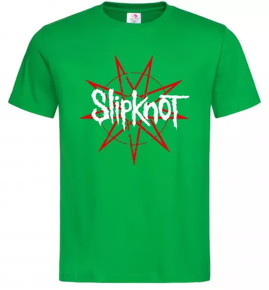 Чоловіча футболка Slipknot Зелений фото