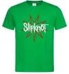 Чоловіча футболка Slipknot Зелений фото