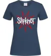 Жіноча футболка Slipknot Темно-синій фото