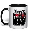 Чашка с цветной ручкой Slipknot Subliminal verses Черный фото