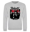 Світшот Slipknot Subliminal verses Сірий меланж фото