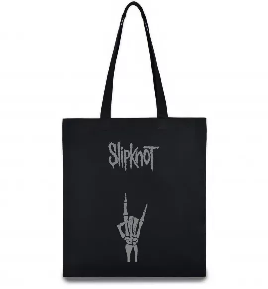 Еко-сумка Slipknot rock Чорний фото