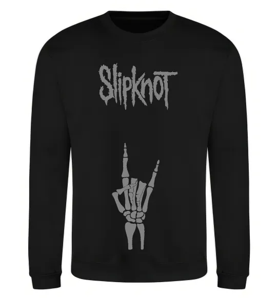 Світшот Slipknot rock Чорний фото