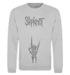 Світшот Slipknot rock Сірий меланж фото