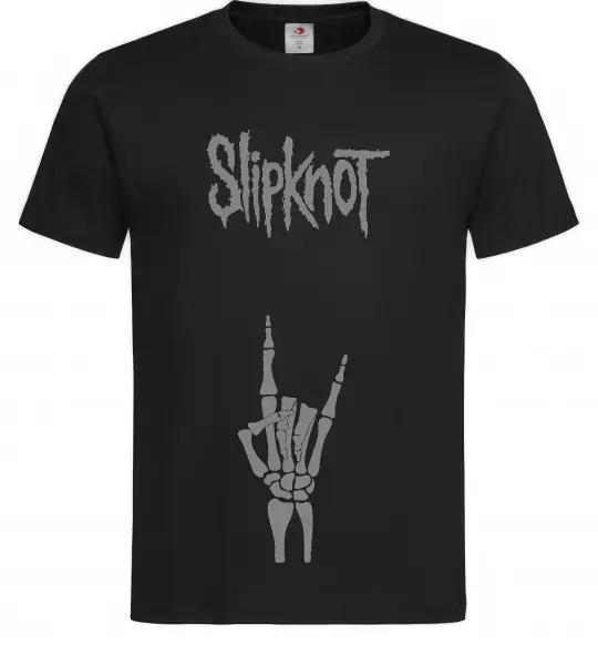 Чоловіча футболка Slipknot rock Чорний фото