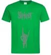 Чоловіча футболка Slipknot rock Зелений фото