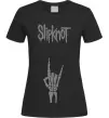 Жіноча футболка Slipknot rock Чорний фото