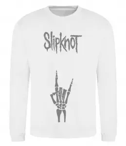 Свитшот Slipknot rock Белый Свитшот Slipknot rock Белый фото