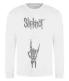 Свитшот Slipknot rock Белый фото