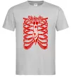 Чоловіча футболка Slipknot ribs Сірий фото