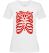 Жіноча футболка Slipknot ribs Білий фото