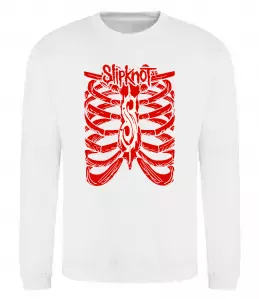 Свитшот Slipknot ribs Белый Свитшот Slipknot ribs Белый фото