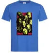Чоловіча футболка Slipknot poster Яскраво-синій Чоловіча футболка Slipknot poster Яскраво-синій фото