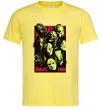 Чоловіча футболка Slipknot poster Лимонний Чоловіча футболка Slipknot poster Лимонний фото