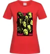 Жіноча футболка Slipknot poster Червоний фото