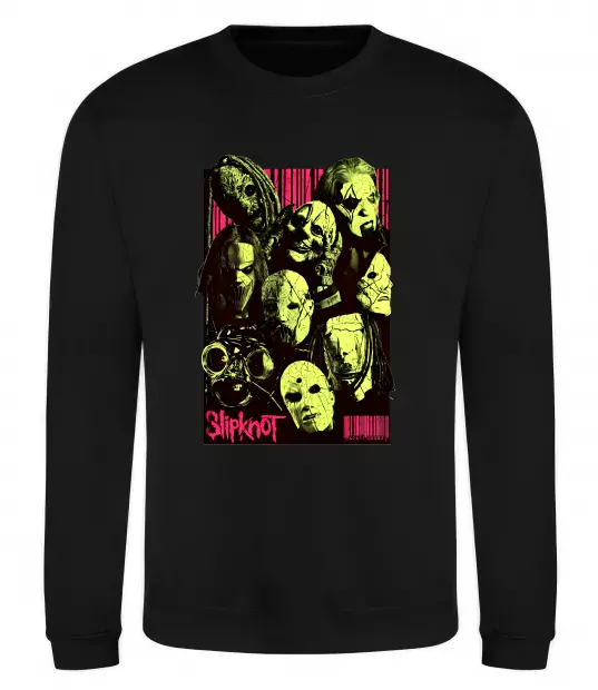 Свитшот Slipknot poster Черный фото