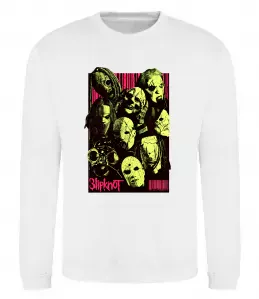 Свитшот Slipknot poster Белый Свитшот Slipknot poster Белый фото