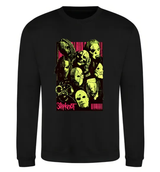 Свитшот Slipknot poster Черный фото