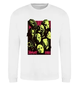 Світшот Slipknot poster Білий фото