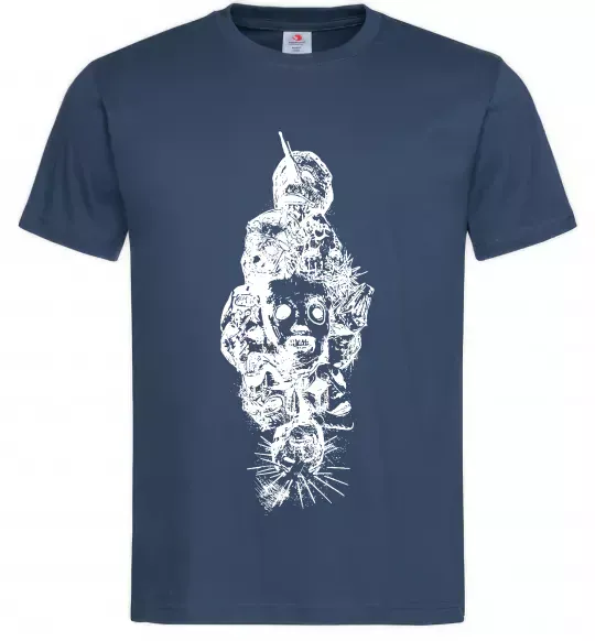 Чоловіча футболка Slipknot members Темно-синій фото