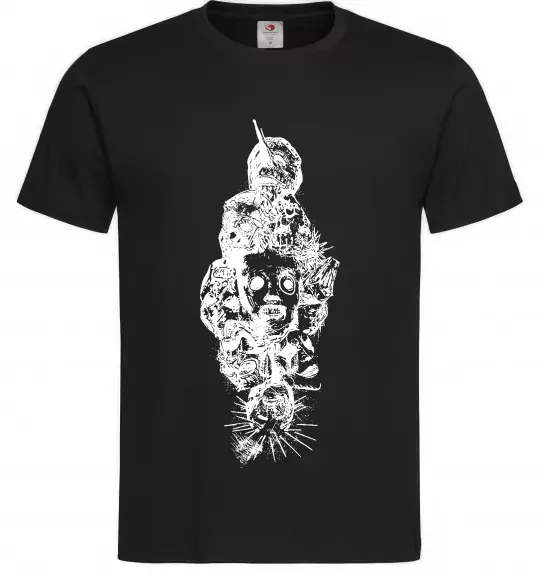 Чоловіча футболка Slipknot members Чорний фото