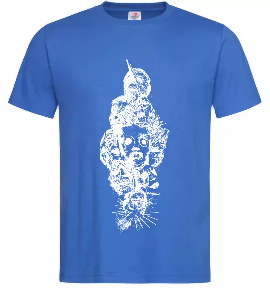 Чоловіча футболка Slipknot members Яскраво-синій фото