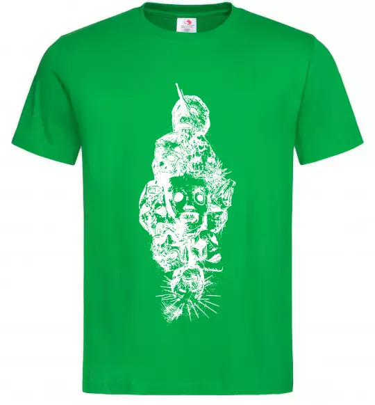 Чоловіча футболка Slipknot members Зелений фото