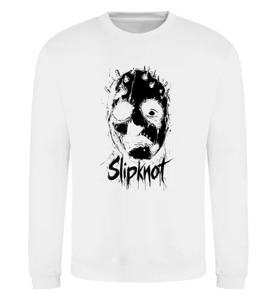 Свитшот Slipknot Mask Белый фото