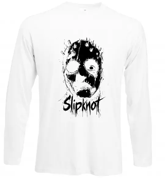 Лонгслів Slipknot Mask Білий фото