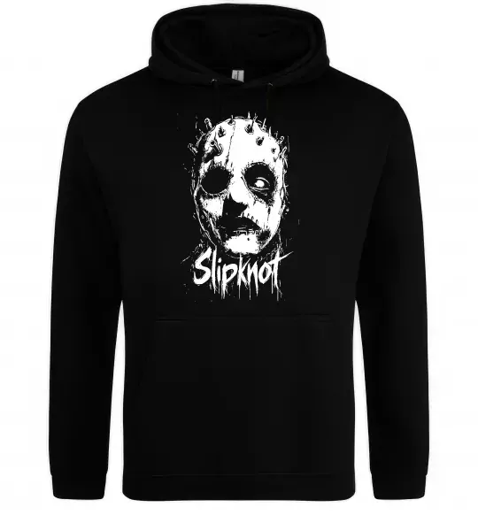 Женская толстовка (худи) Slipknot Mask Черный фото