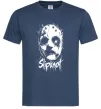 Чоловіча футболка Slipknot Mask Темно-синій фото
