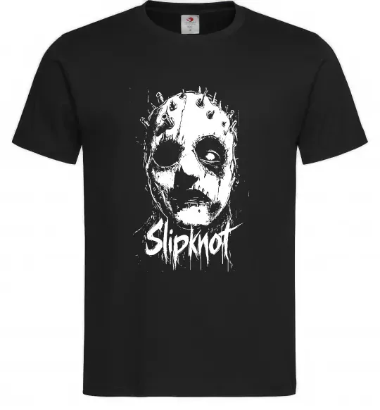 Чоловіча футболка Slipknot Mask Чорний фото