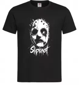 Чоловіча футболка Slipknot Mask Чорний фото