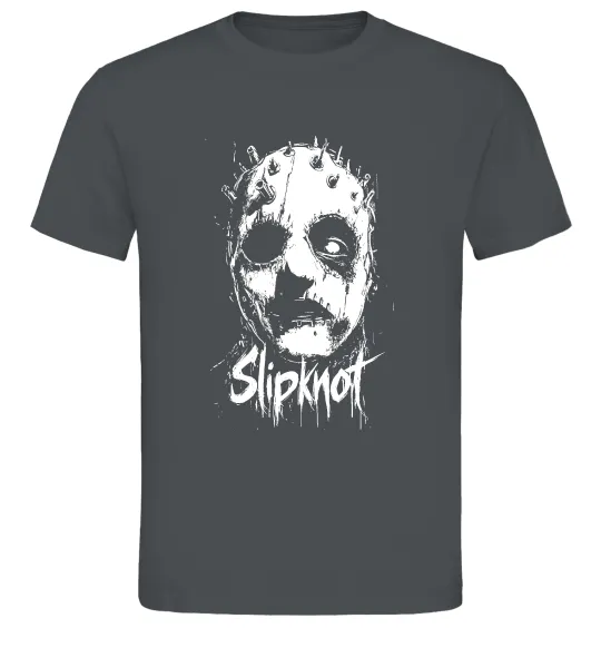 Чоловіча футболка Slipknot Mask Графіт фото