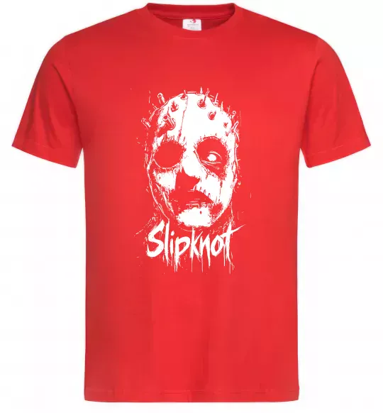 Чоловіча футболка Slipknot Mask Червоний фото